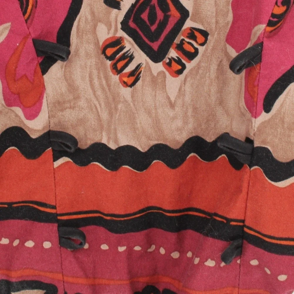Roughrider Circle T Vintage‎ Women's Western Jacket Corset Back Cropped Size M